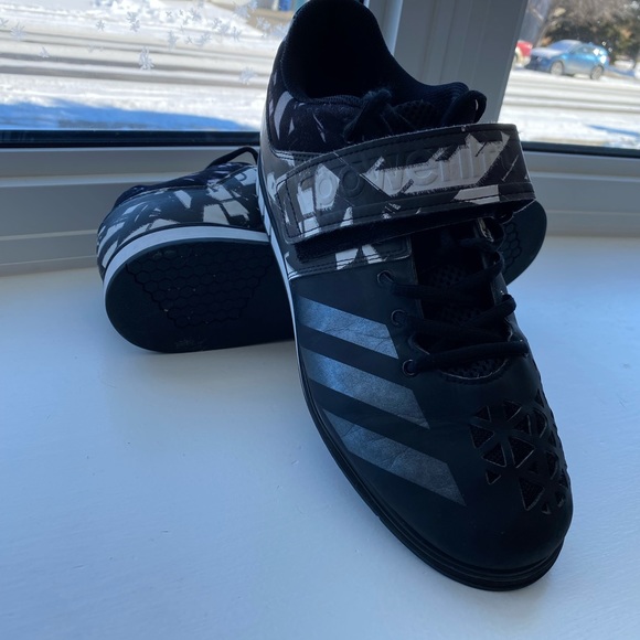 Mens adidas powerlifting shoes sz. 10 - Picture 2 of 4